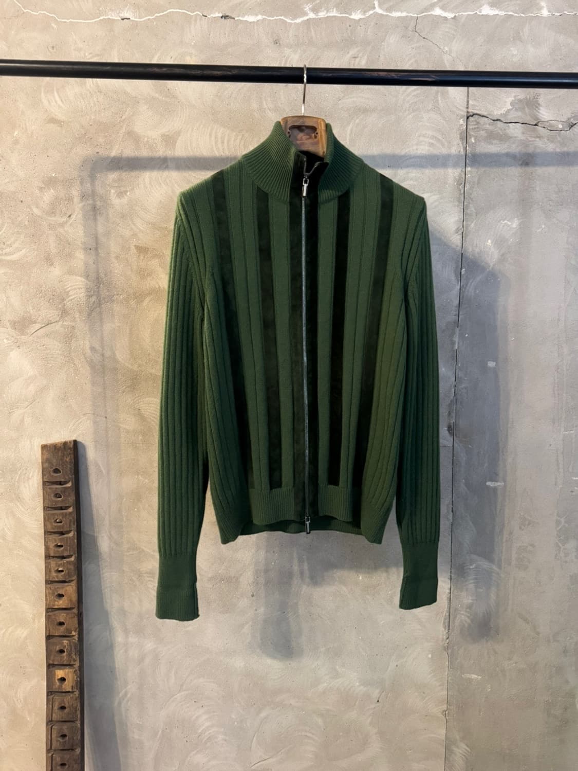 에르메네질도 제냐 짚업 니트 100 상품이미지5