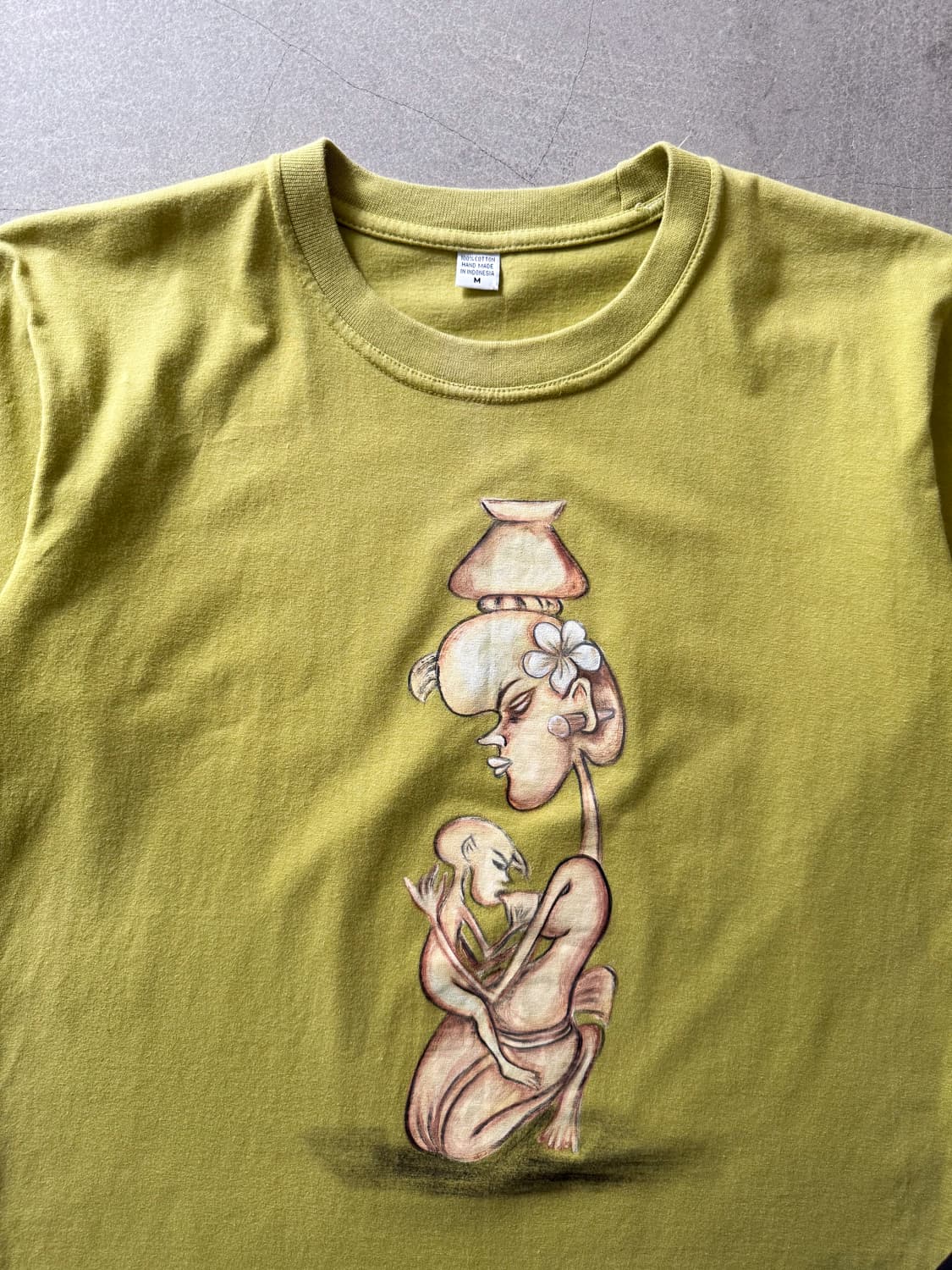 Vintage Hand Painted Tribal Art Tee 상품이미지2