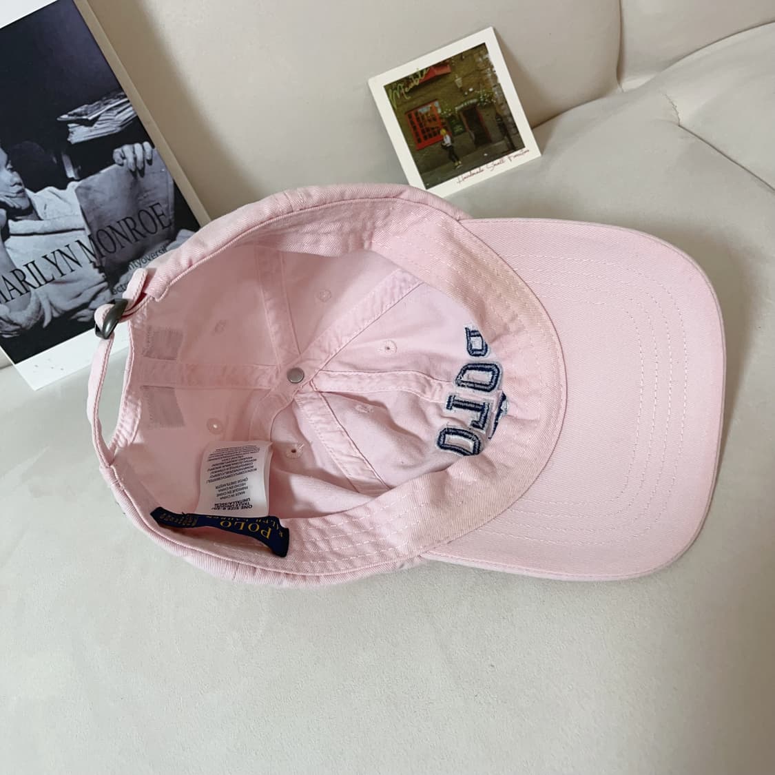 [정품] 폴로 핑크 / 빅로고 모자 상품이미지5