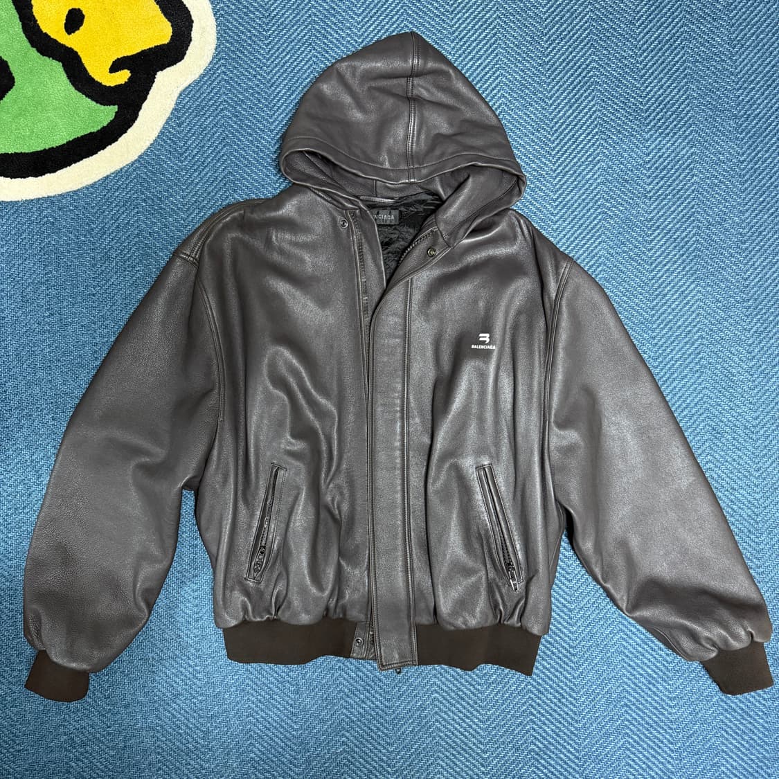 [46]발렌시아가 택시 후드 블루종 상품이미지1