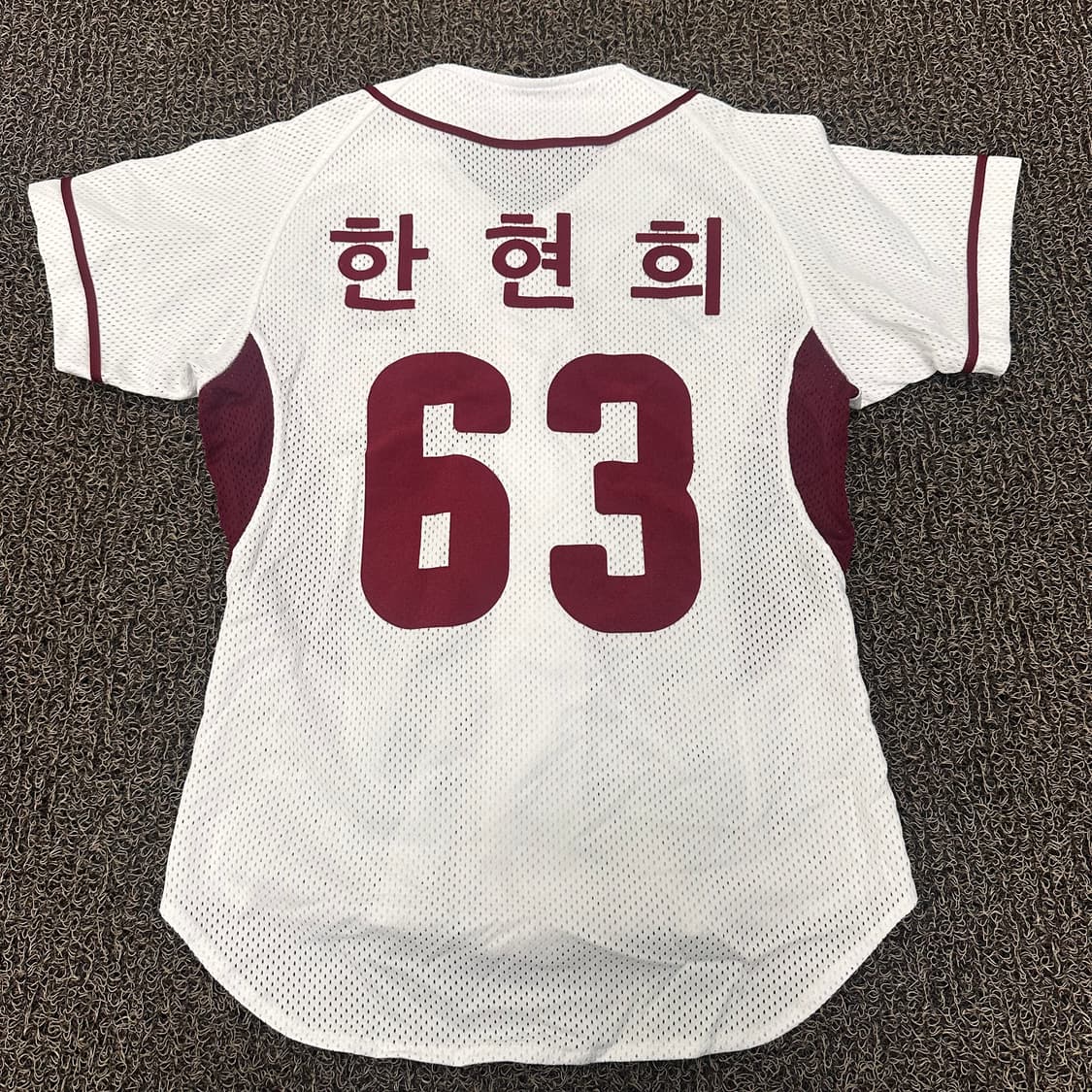 키움 넥센 히어로즈 야구 유니폼 화이트 80사이즈(2XS) 상품이미지4