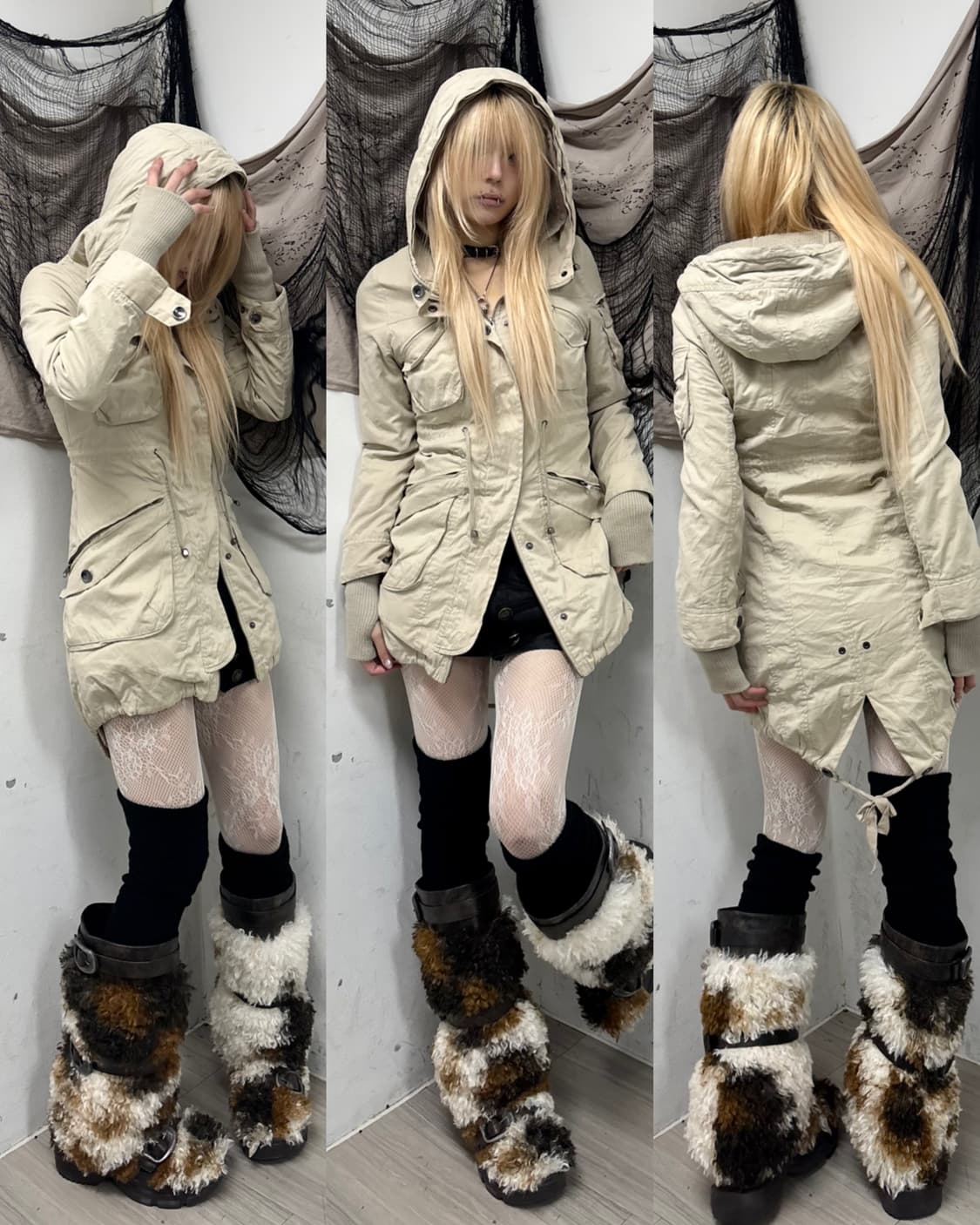 2000s Design Hand Warmer Multi Zip&Pocke 상품이미지1