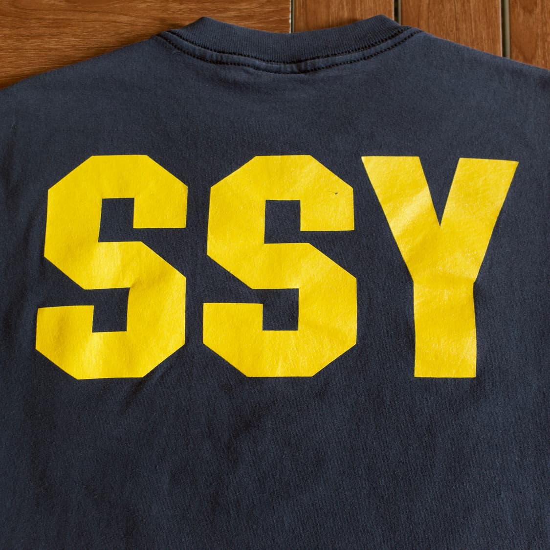 90’s Stussy usa made cotton 1/2 tee 상품이미지4