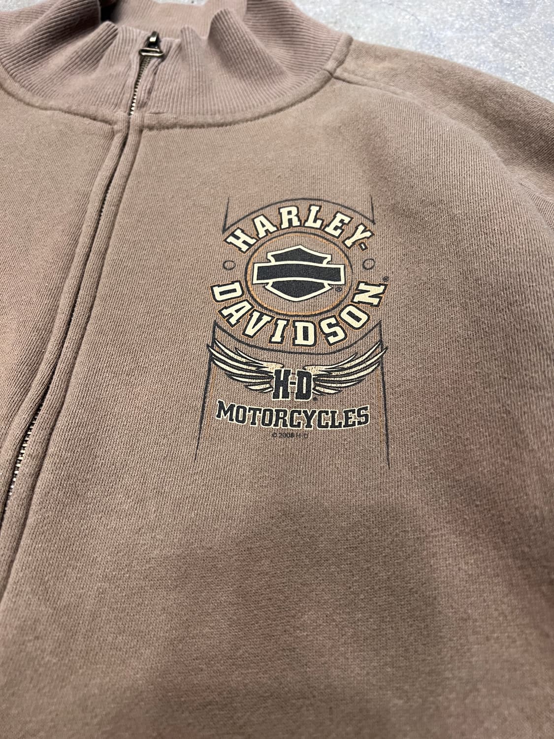 00‘s 할리데이비슨 풀집업 XL 상품이미지2