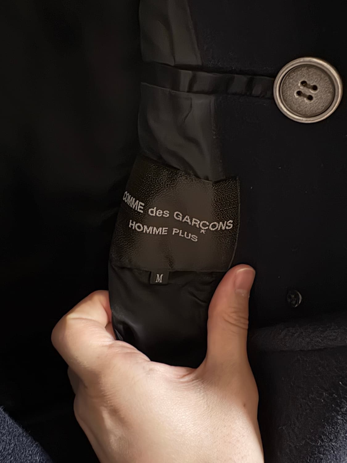 꼼데가르송 옴므 플러스 피코트 상품이미지3