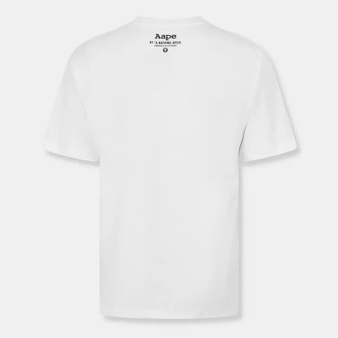 AAPE 에이프 베이직 티 화이트 - 25SS XL 상품이미지2