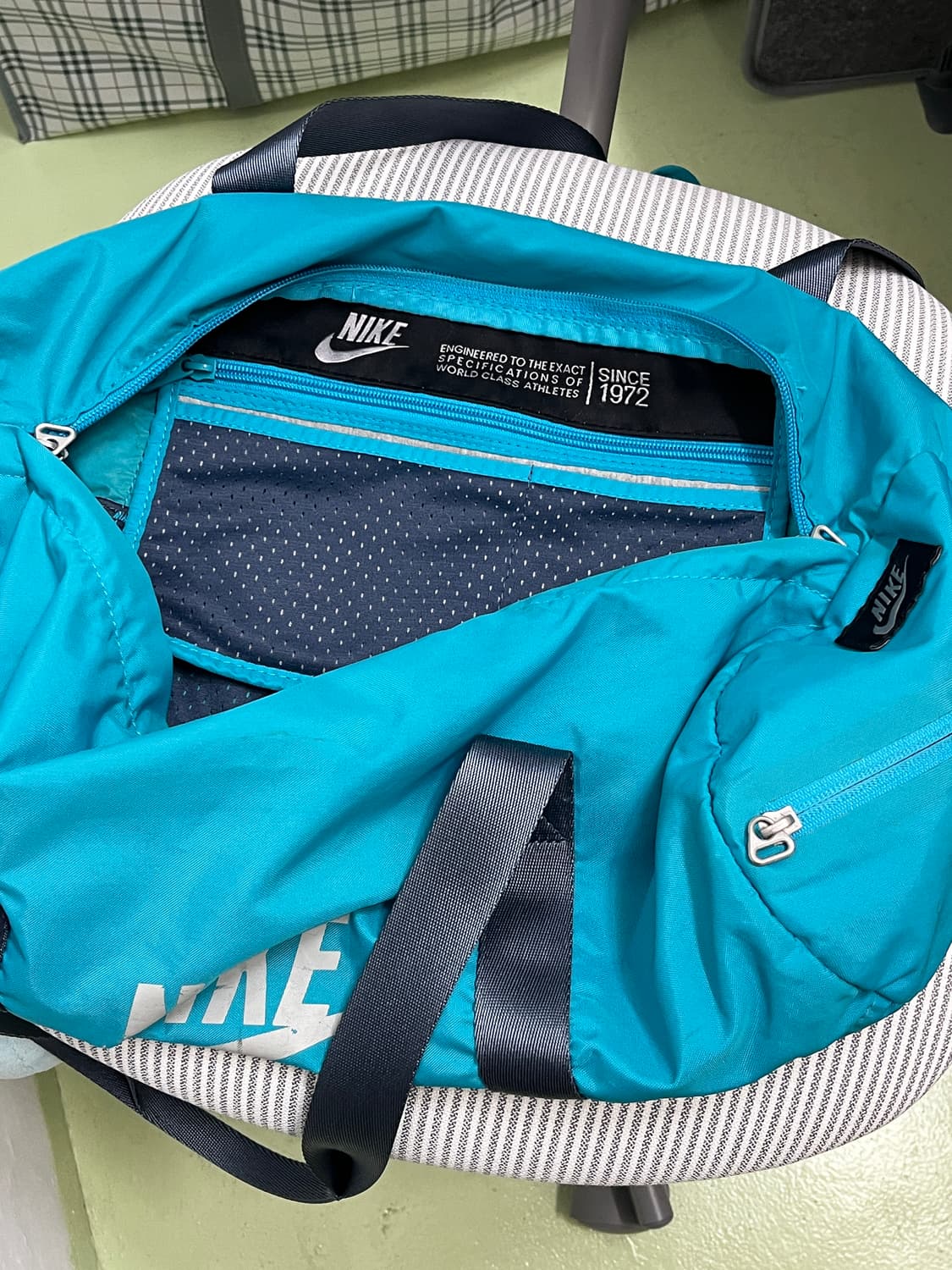나이키 터콰이즈 블루 드럼백 🌀 상품이미지7