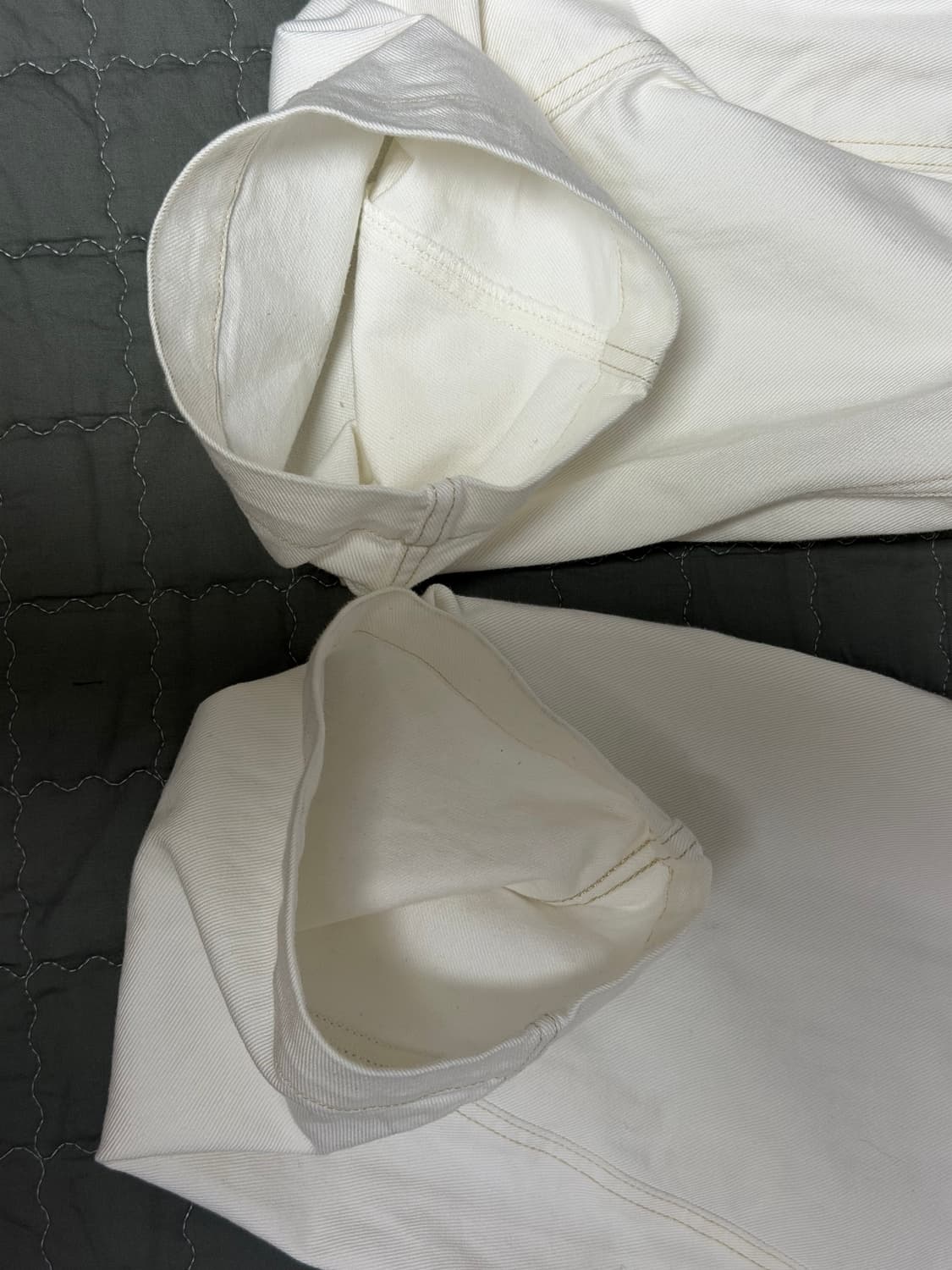 르메르 트위스트 벨티드 데님 팬츠 화이트 [48] 상품이미지3