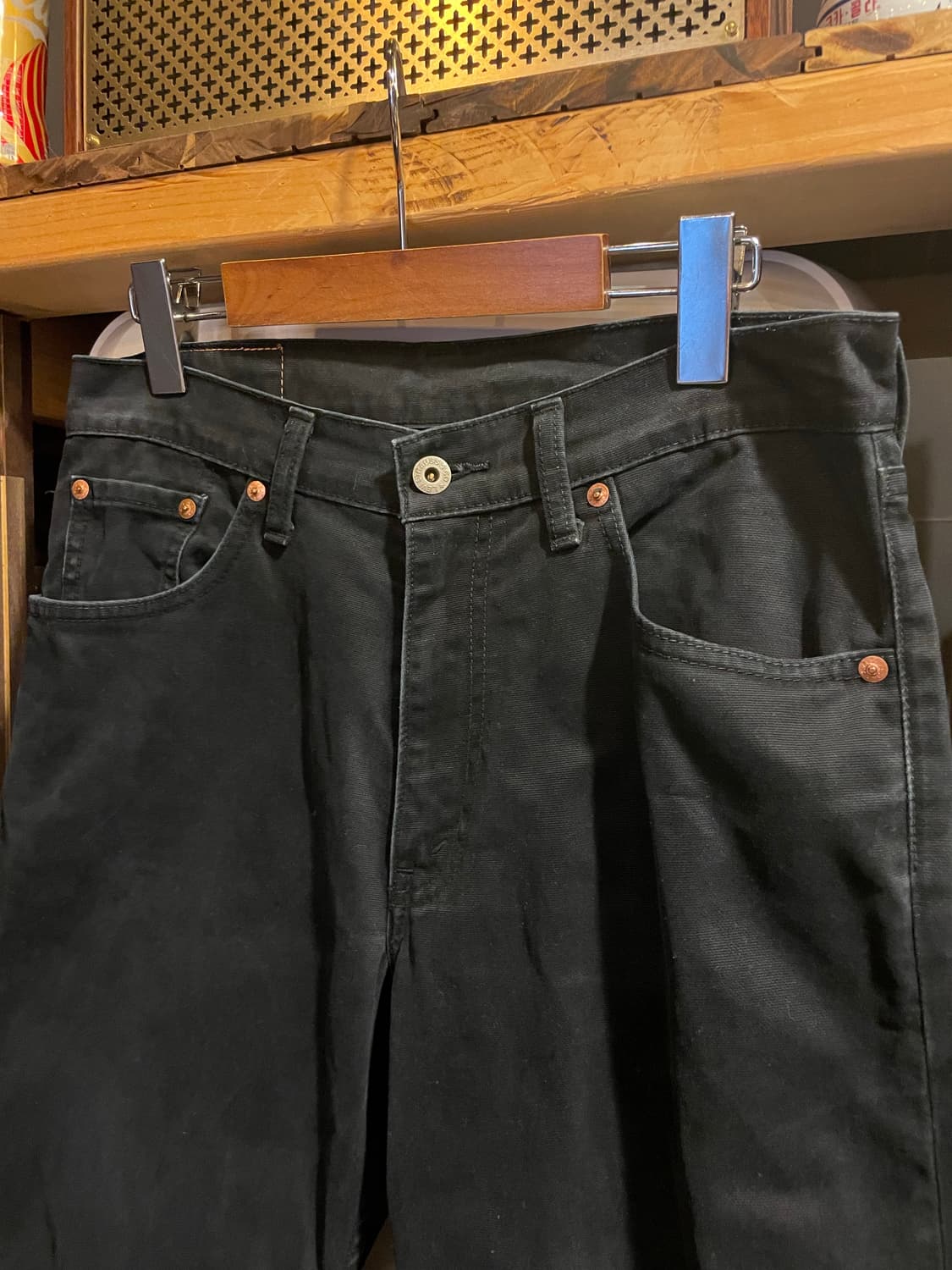 리바이스 블랙 치노팬츠 상품이미지2