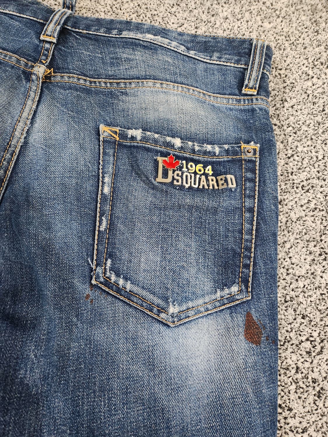 Dsquared2 디스트로이드 데님 팬츠(33-34) 상품이미지6