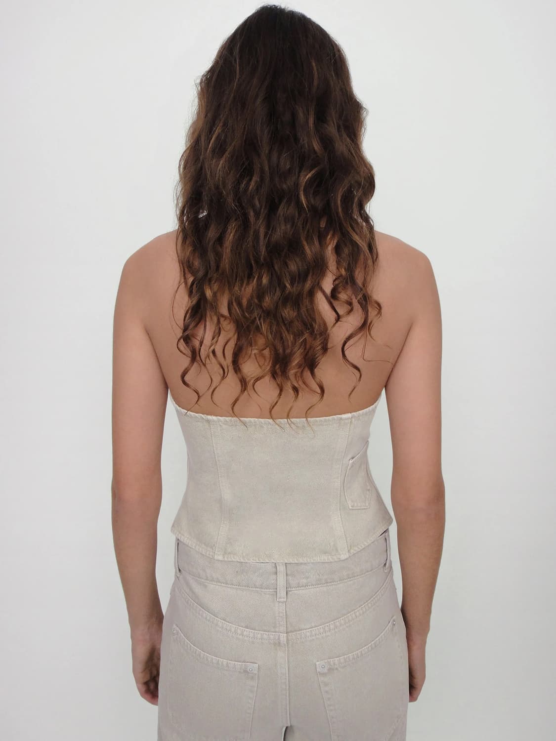 기마구아스 beverly vest beige s 상품이미지3