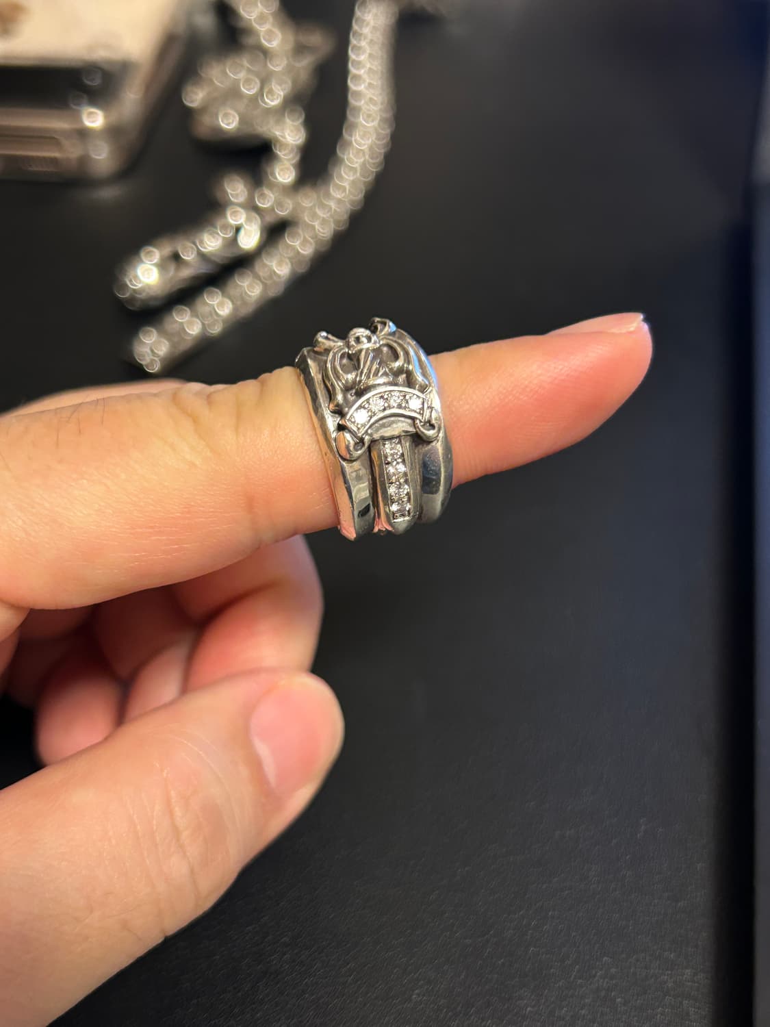 크롬하츠 대거 다이아링  상품이미지5