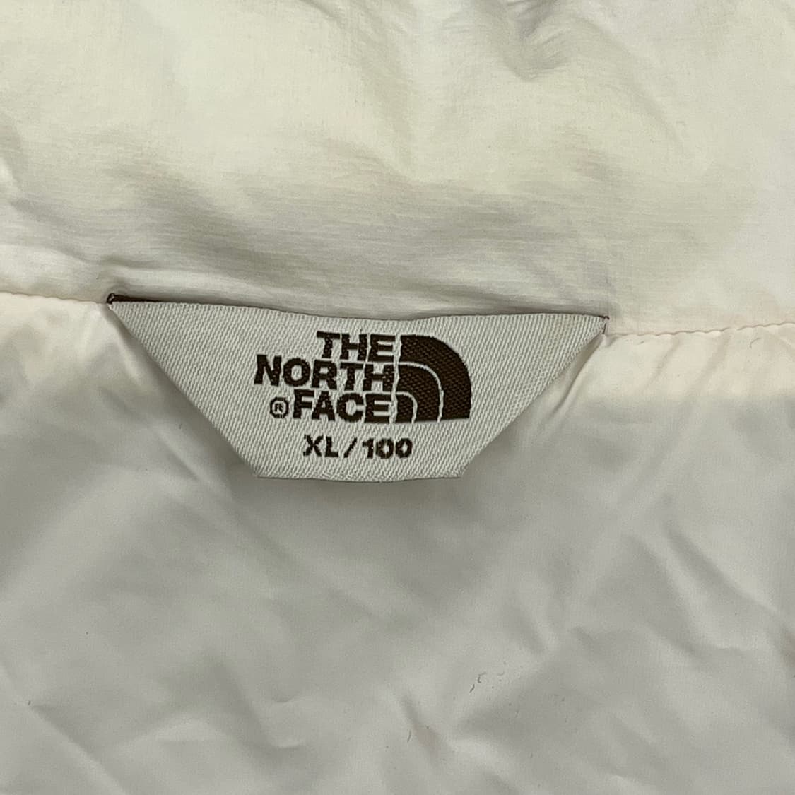 [정품/XL] 노스페이스 화이트 퀼팅 자켓 b17 상품이미지5