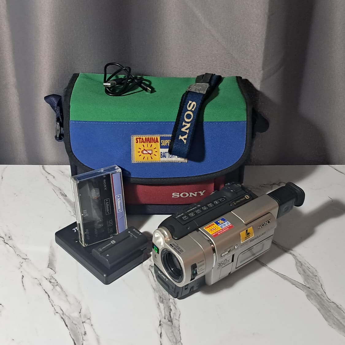 소니 8mm 캠코더 Hi8 CCD-TRV87 상품이미지8