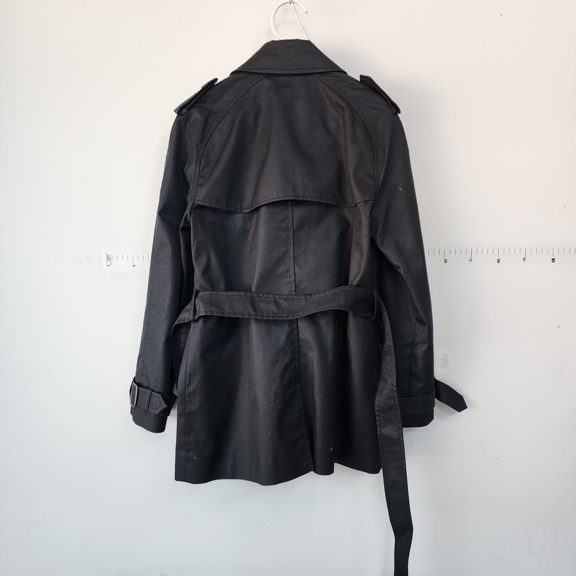 코치 블랙 트렌치코트 상품이미지5