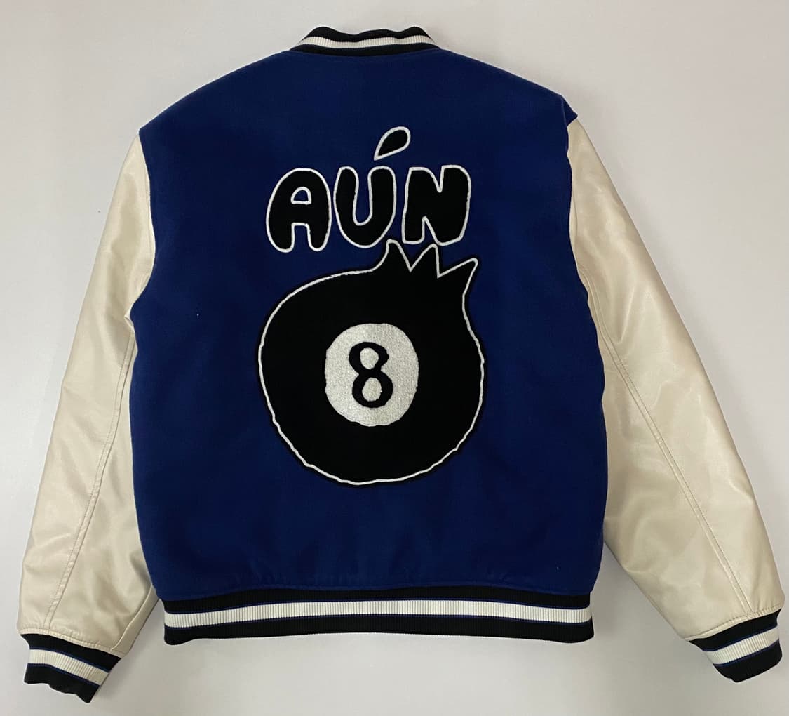 팀 코믹스 바시티 자켓 블루/아이보리 L 상품이미지2