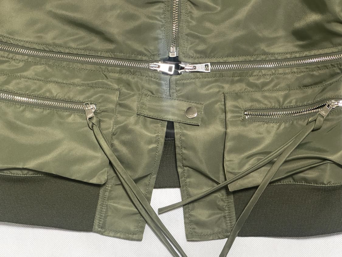 DETACHABLE-POCKET BLOUSON JACKET (KHAKI) 상품이미지7