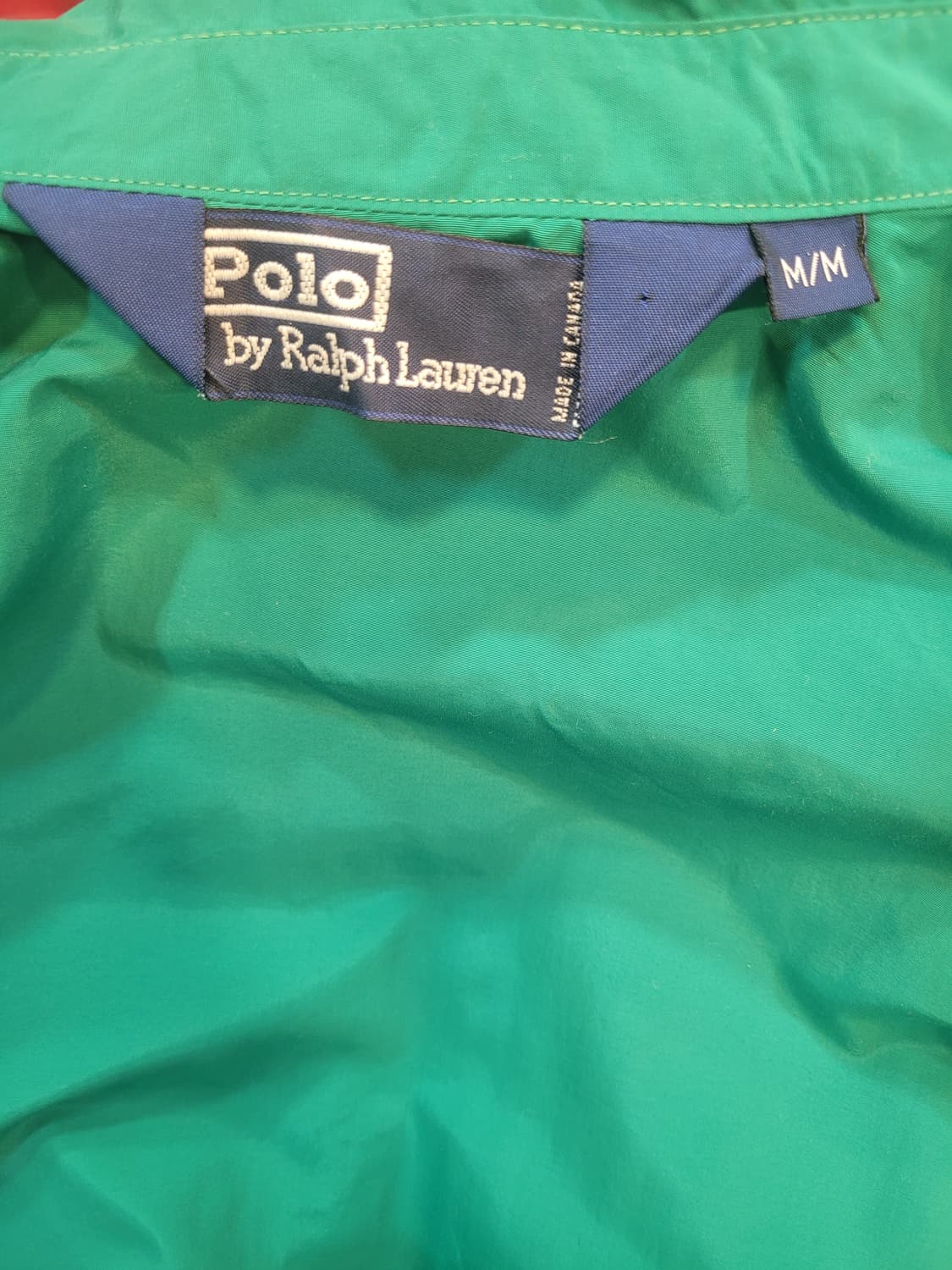 70'~80'' 폴로 랄프로렌 그린 스윙 자켓 M 상품이미지3