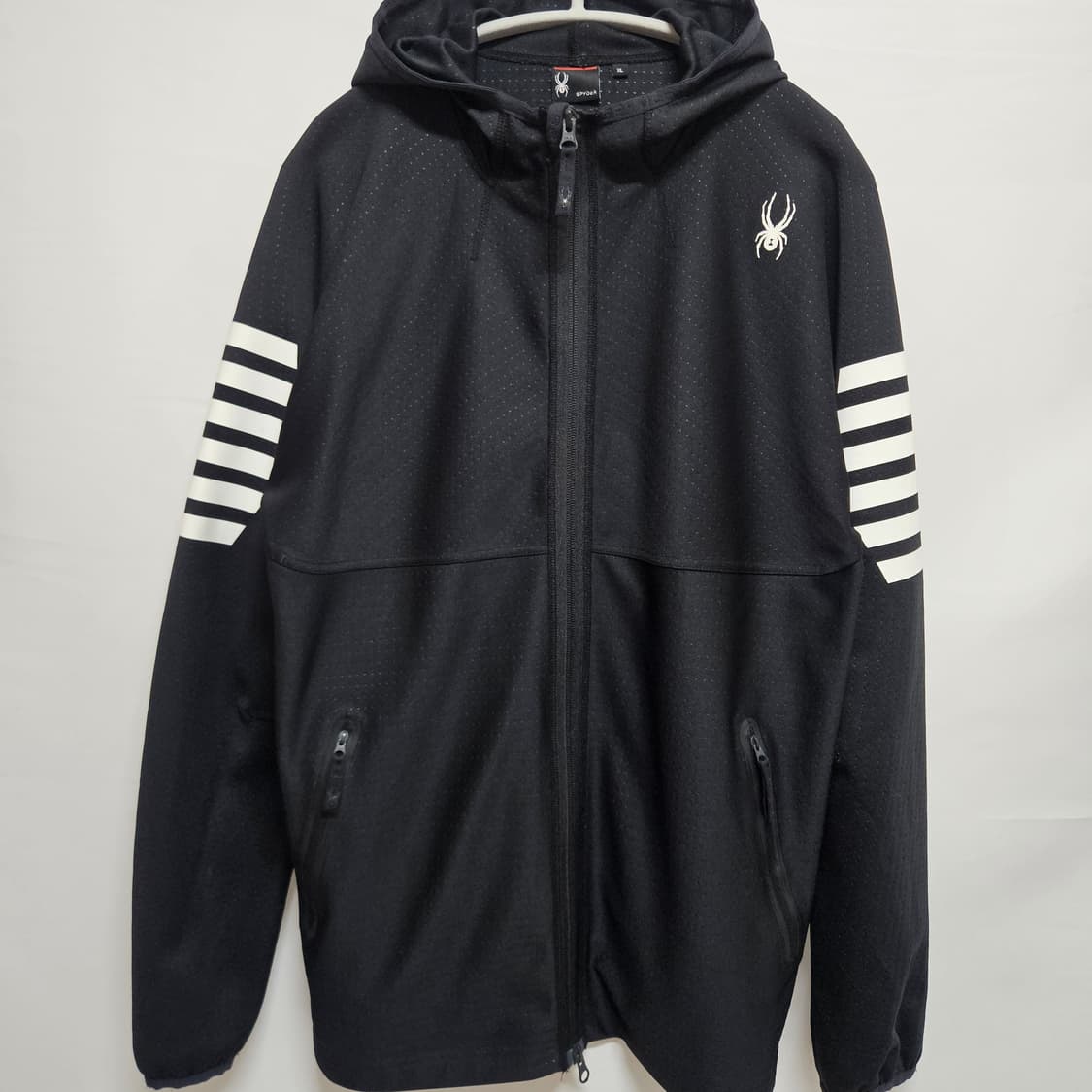 스파이더 트레이닝 매쉬 후드집업 XL 상품이미지1