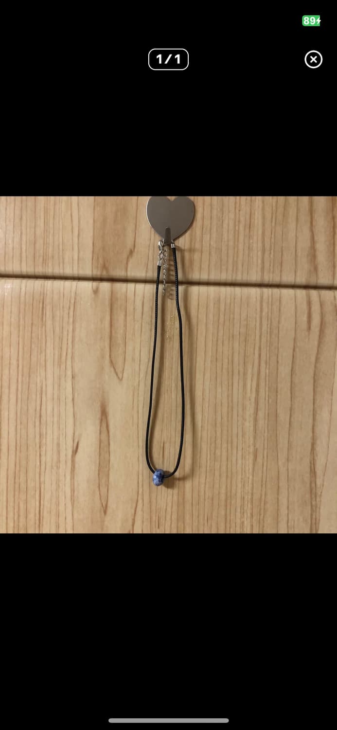 블루 구슬 목걸이  상품이미지2