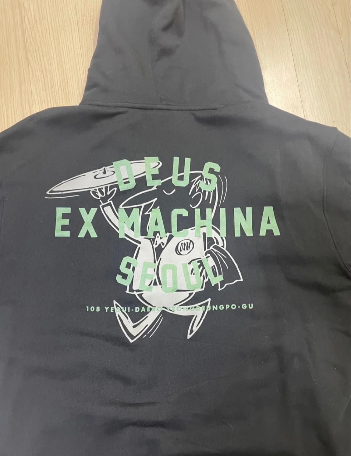 데우스 엑스 마키나 후드 집업 2xl 민트급 상품이미지2