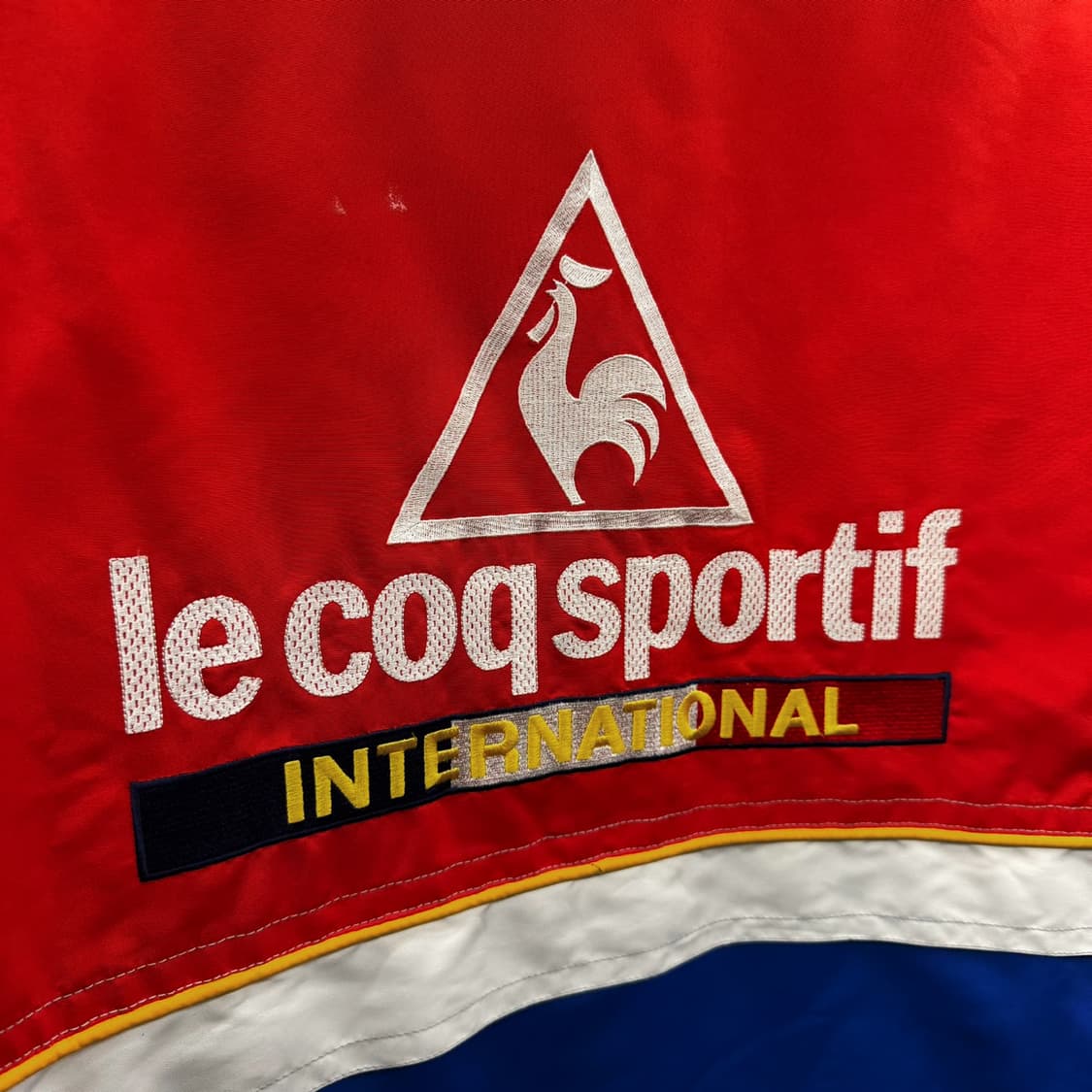 르꼬끄 스포츠 레트로 컬러블럭 아노락 패딩안감 디테일 멀티컬러 상품이미지8