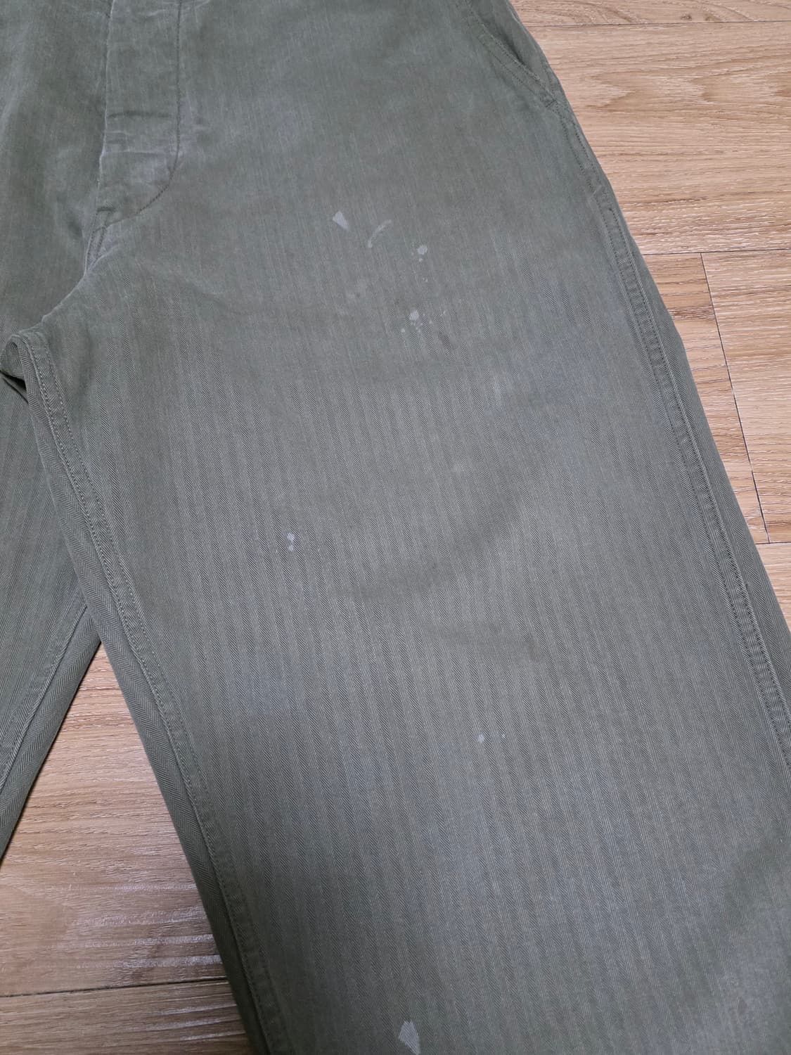 4size택포60만)25fw헤릴 USMC HBT 팬츠 올리브 상품이미지4