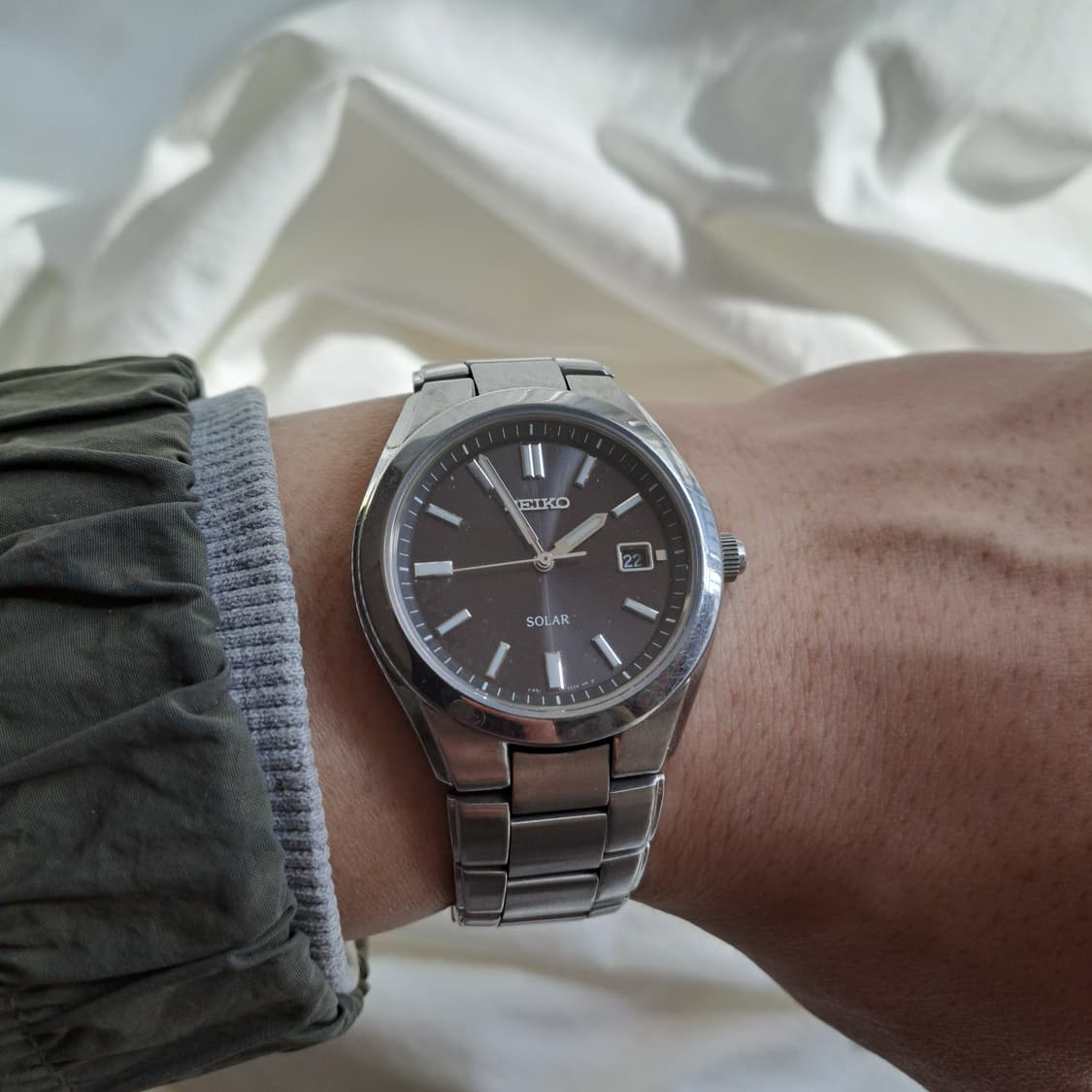 Seiko solar watch 상품이미지2