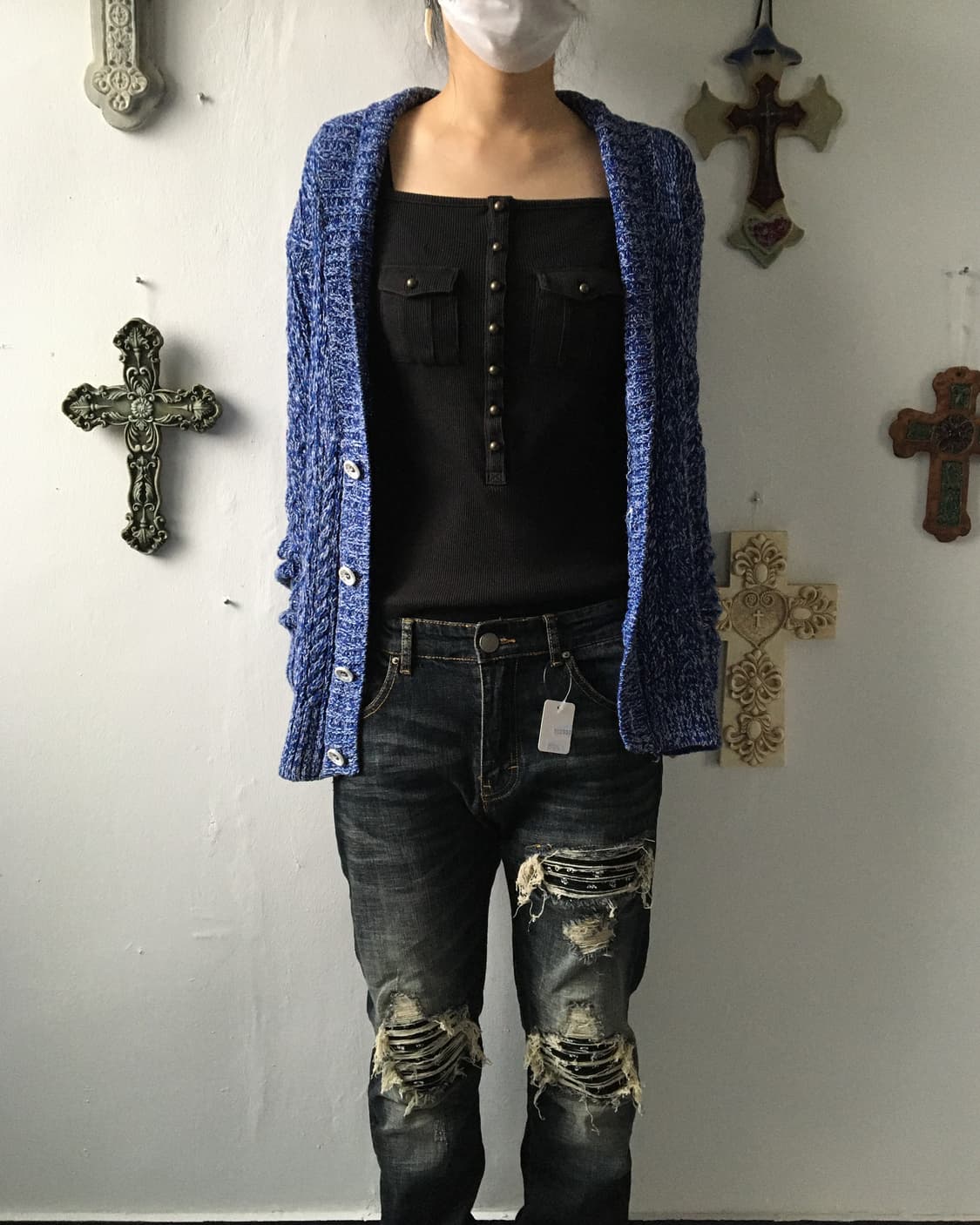 Buffalo bobs knit cardigan 상품이미지5