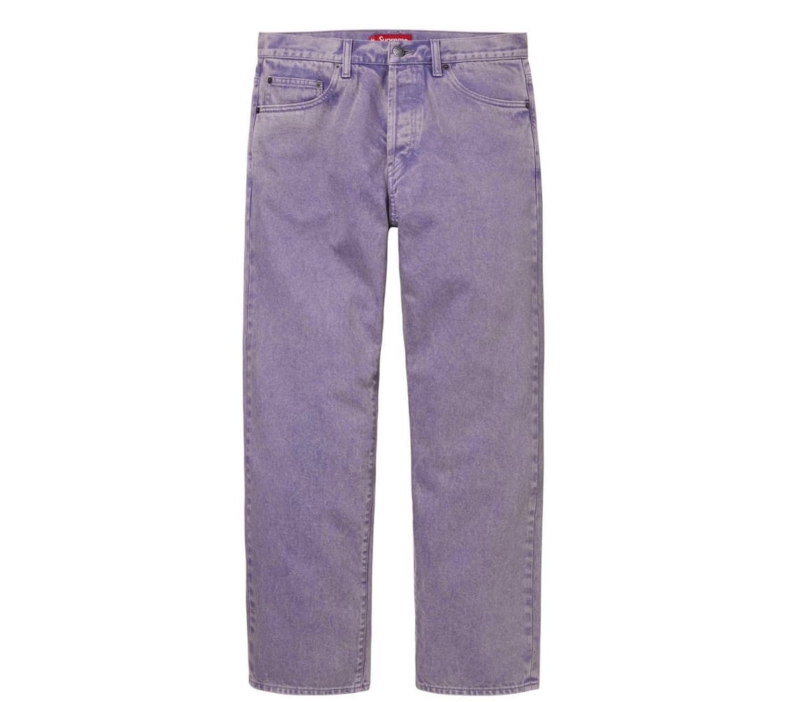 [34]슈프림 레귤러 진 라벤더 - 24SS 상품이미지1