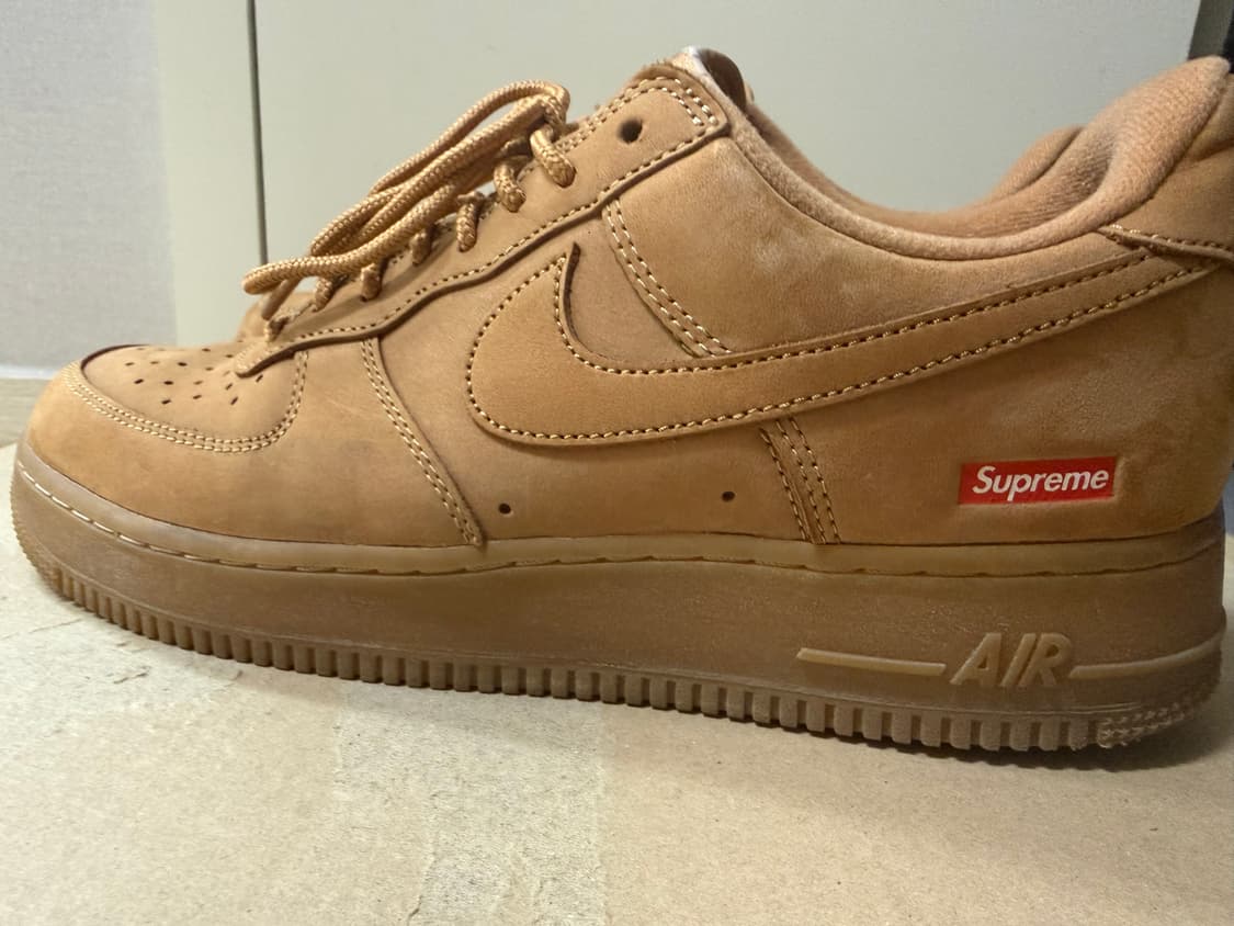 Nike x Supreme Air Force 1 Low Flax 275 상품이미지3