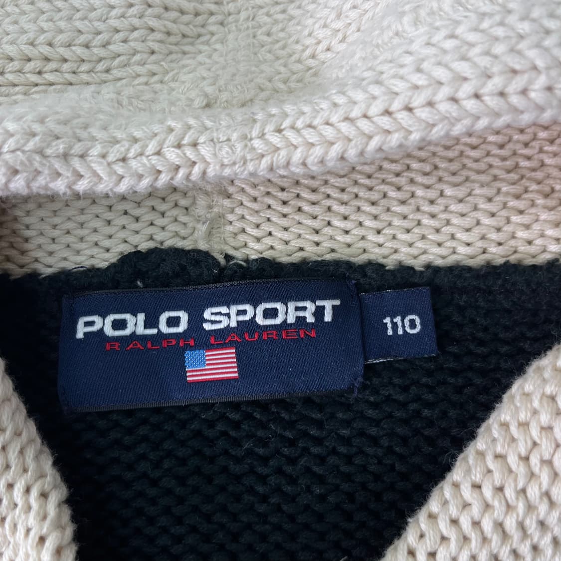 100 폴로랄프로렌 스포츠 니트 후드티 상품이미지3