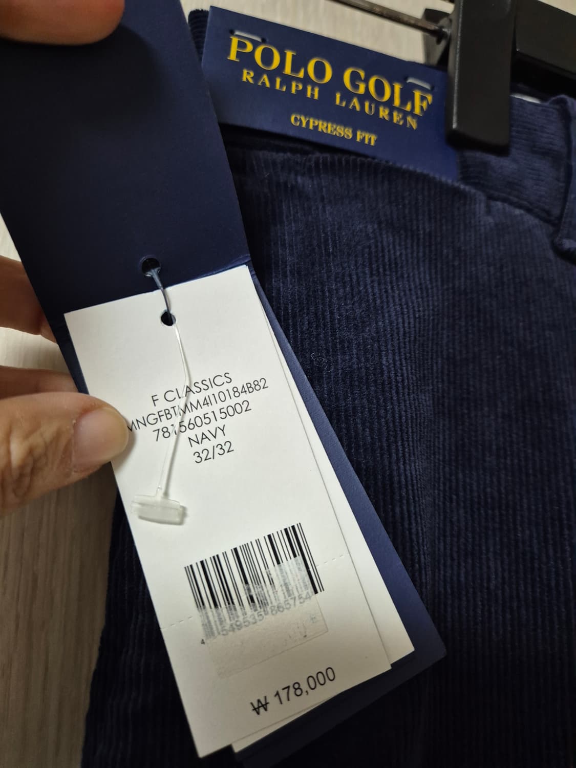 (새제품) 폴로 랄프로렌 골프 코듀로이 팬츠 골덴 팬츠 치노팬츠 32 상품이미지4