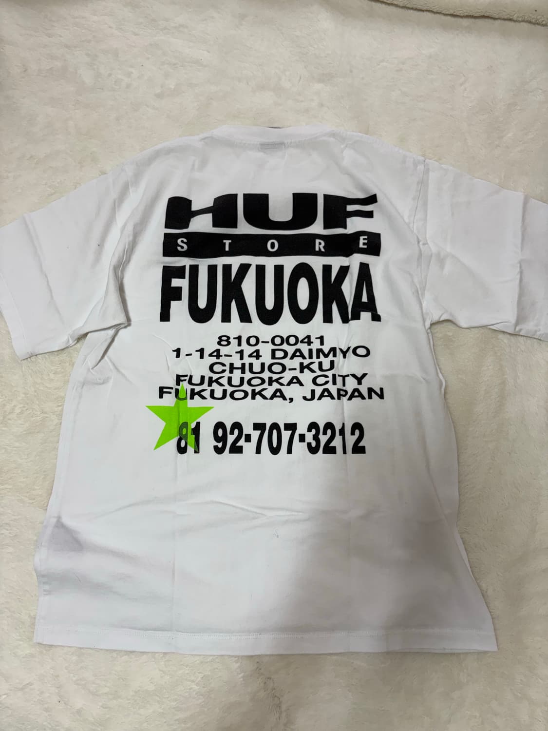 HUF fukuoka 반팔 상품이미지3