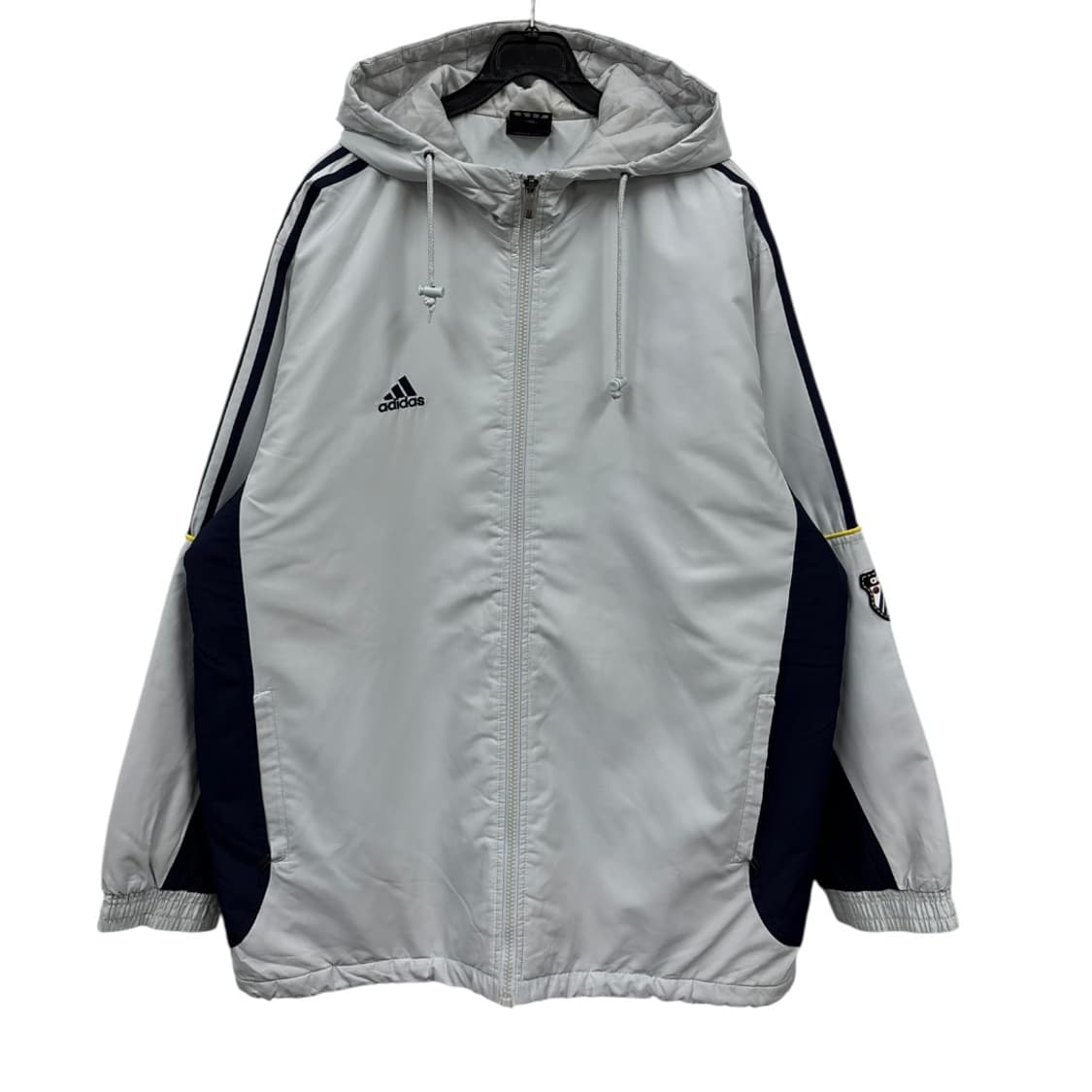 아디다스 누빔 올드스쿨 후드점퍼 상품이미지1