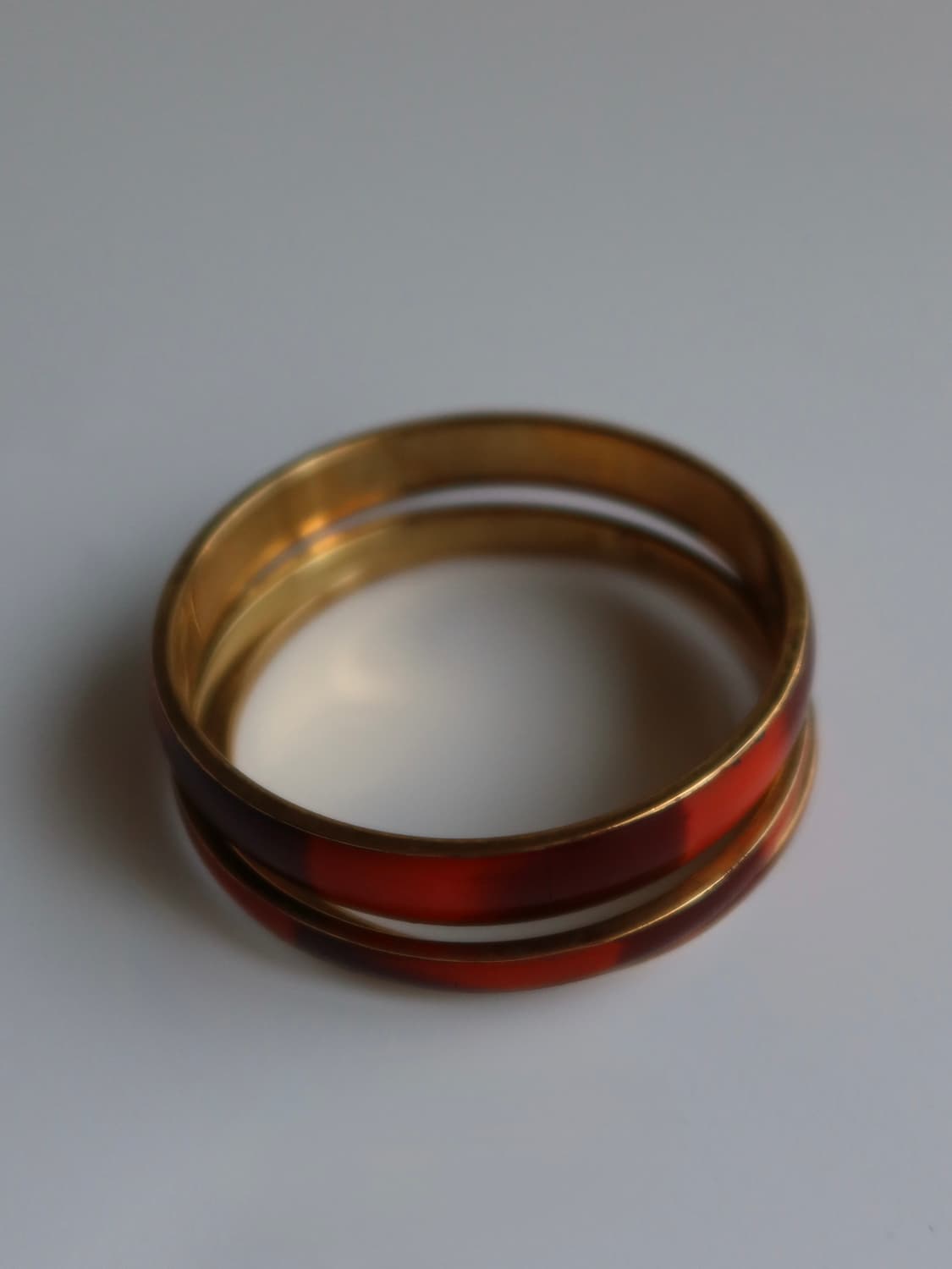 deep red stripe bangle set 상품이미지4