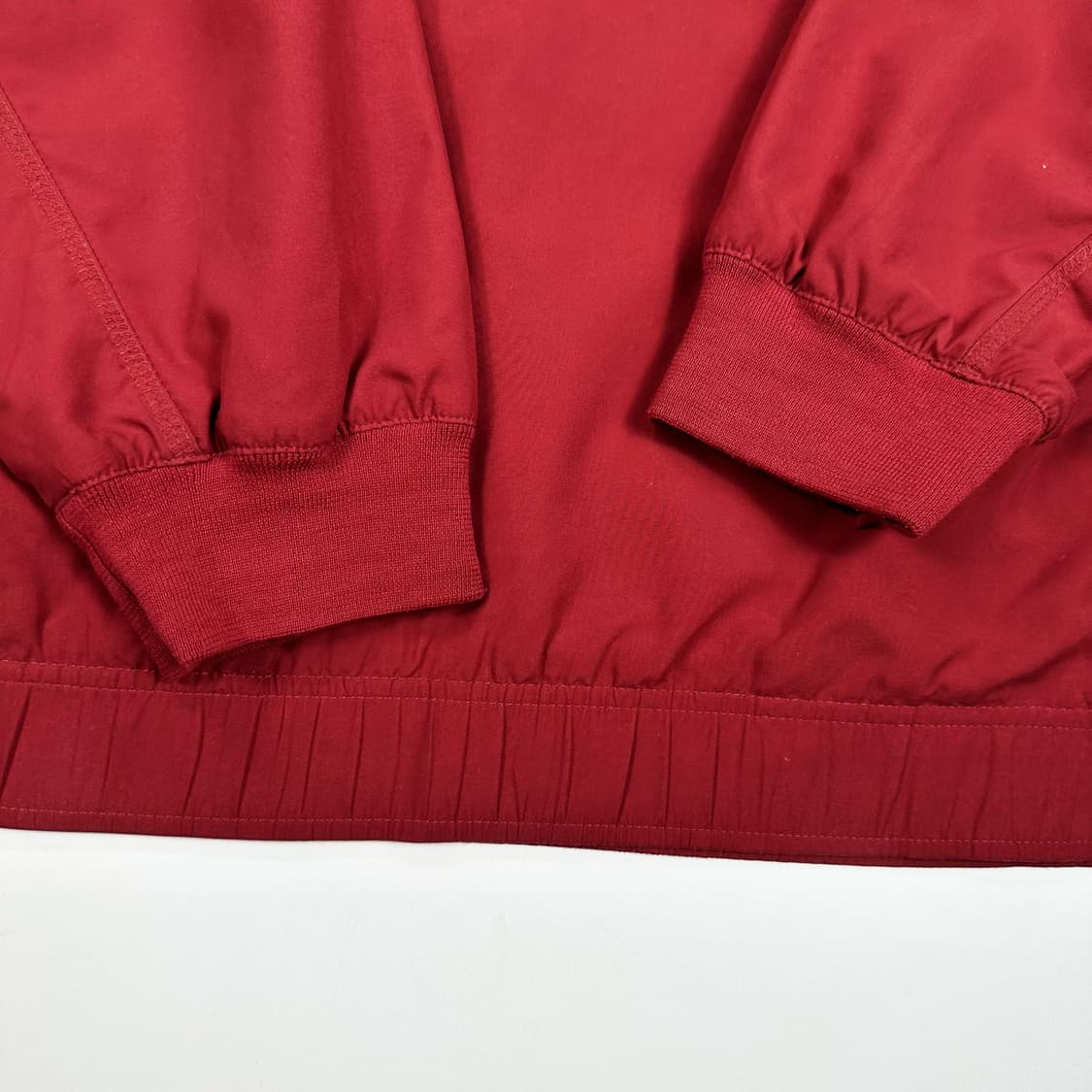 아디다스 재팬 올드스쿨 빈티지 오버핏 웜업 버건디 레드 2XL 상품이미지4