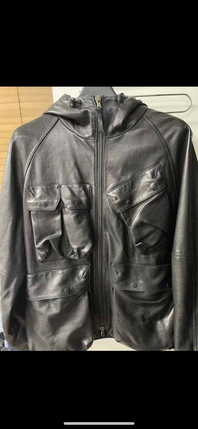 (M) 리저렉션 레더 마운틴파카 판매 상품이미지1