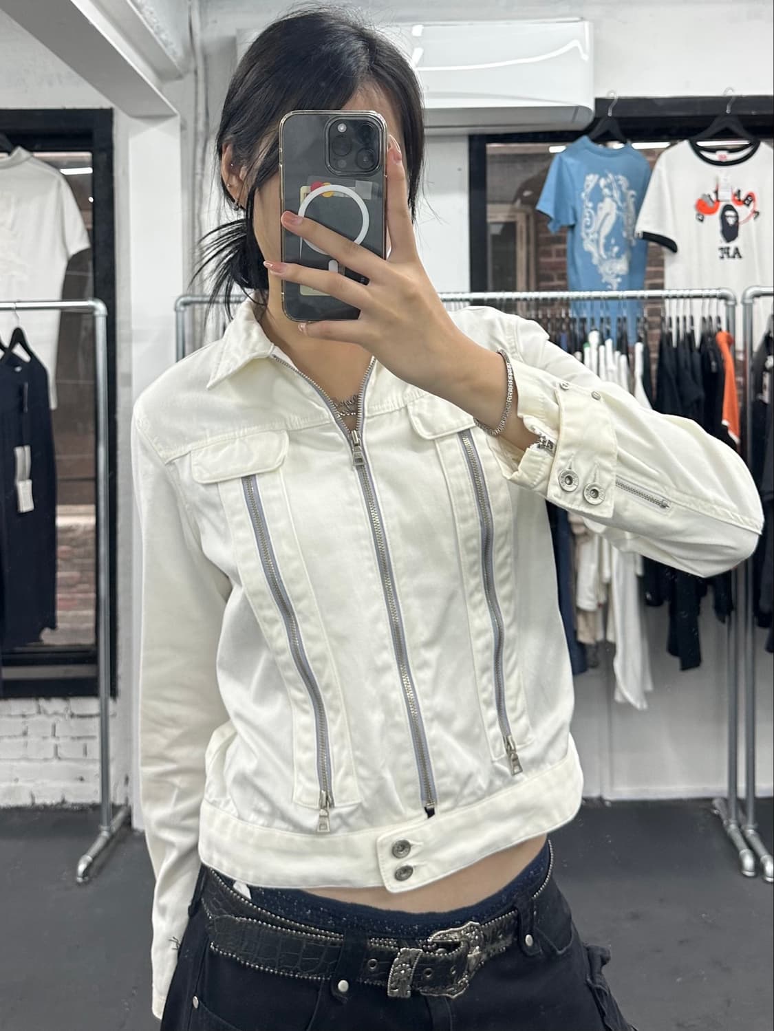 LEE 멀티 지퍼 코튼 자켓 상품이미지3