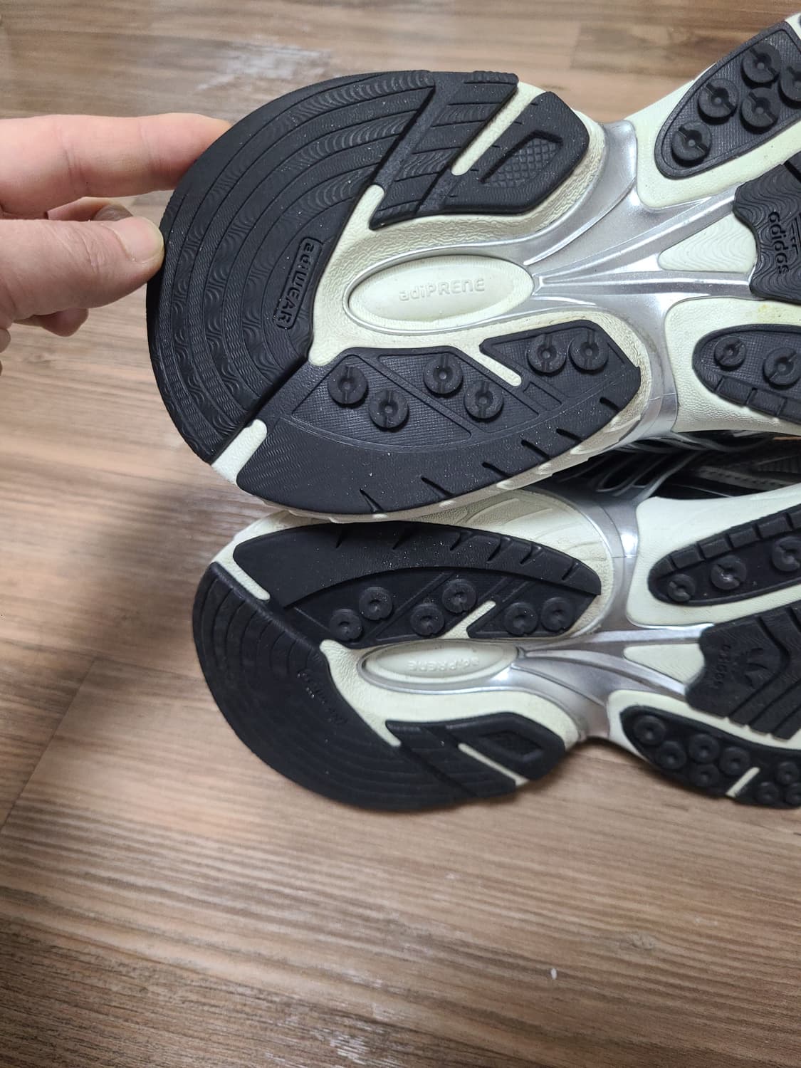 (260,265) 아디다스 아디스타 XLG SMU 실버 블랙 운동화 신발 상품이미지7