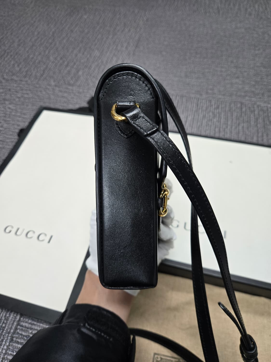 [특가][정품]구찌 홀스빗 폰홀더백 상품이미지5