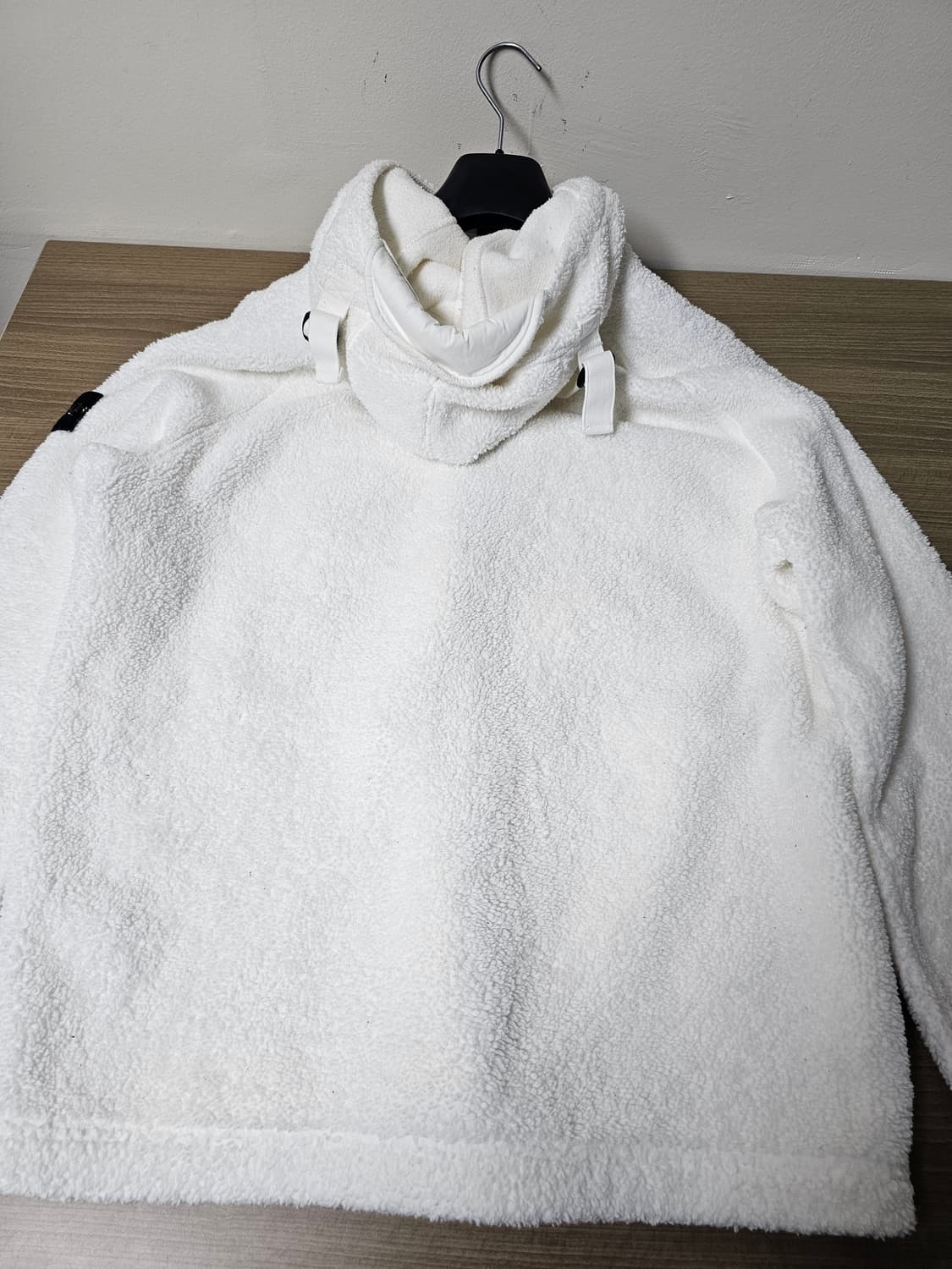 스톤아일랜드 코튼 파일 후드 집업 상품이미지2