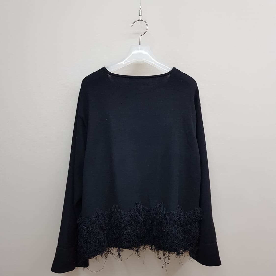 한섬 시스템 데미지 프릴 니트 F사이즈 상품이미지4