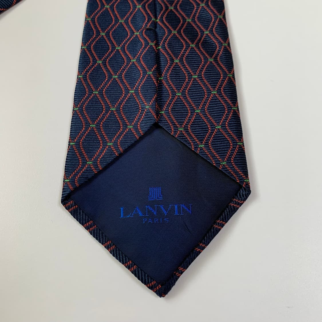 랑방(LANVIN) 클래식 정장 명품넥타이 최상급 A+등급 9.3cm 상품이미지6