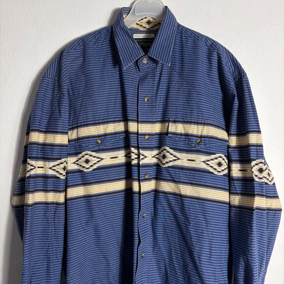 로퍼 Roper 웨스턴 스타일 셔츠 블루(M) 상품이미지5