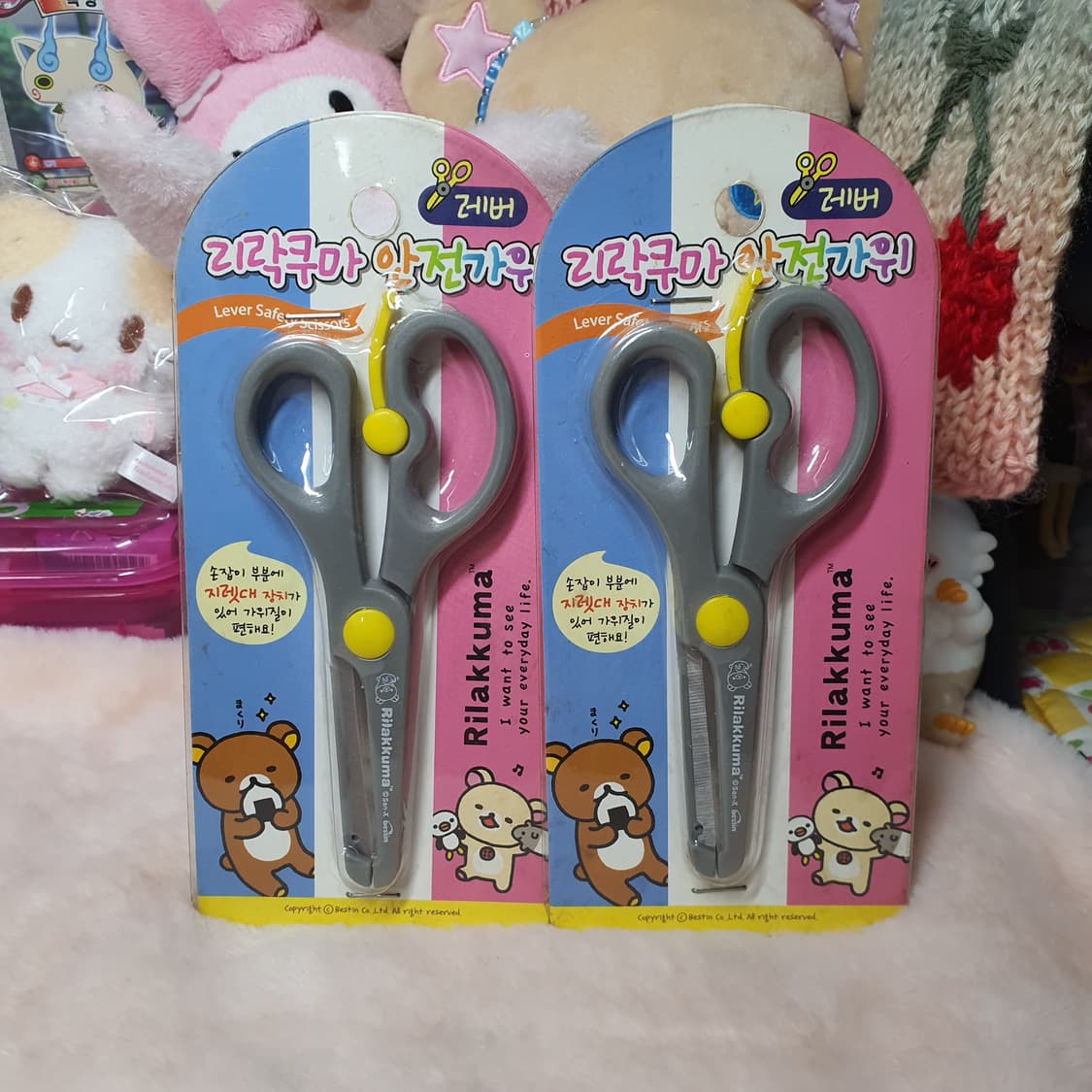 미개봉) 고전 리락쿠마 가위 고전문구 학용품 산엑스 캐릭터 문구 다꾸 상품이미지2