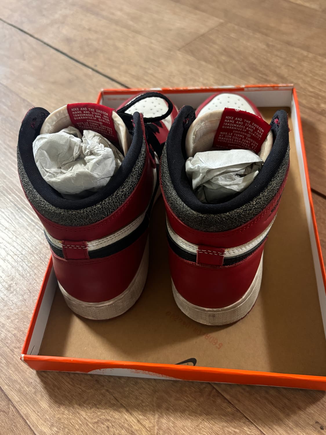 조던1 레트로 하이 OG 시카고 2022(245) 상품이미지4