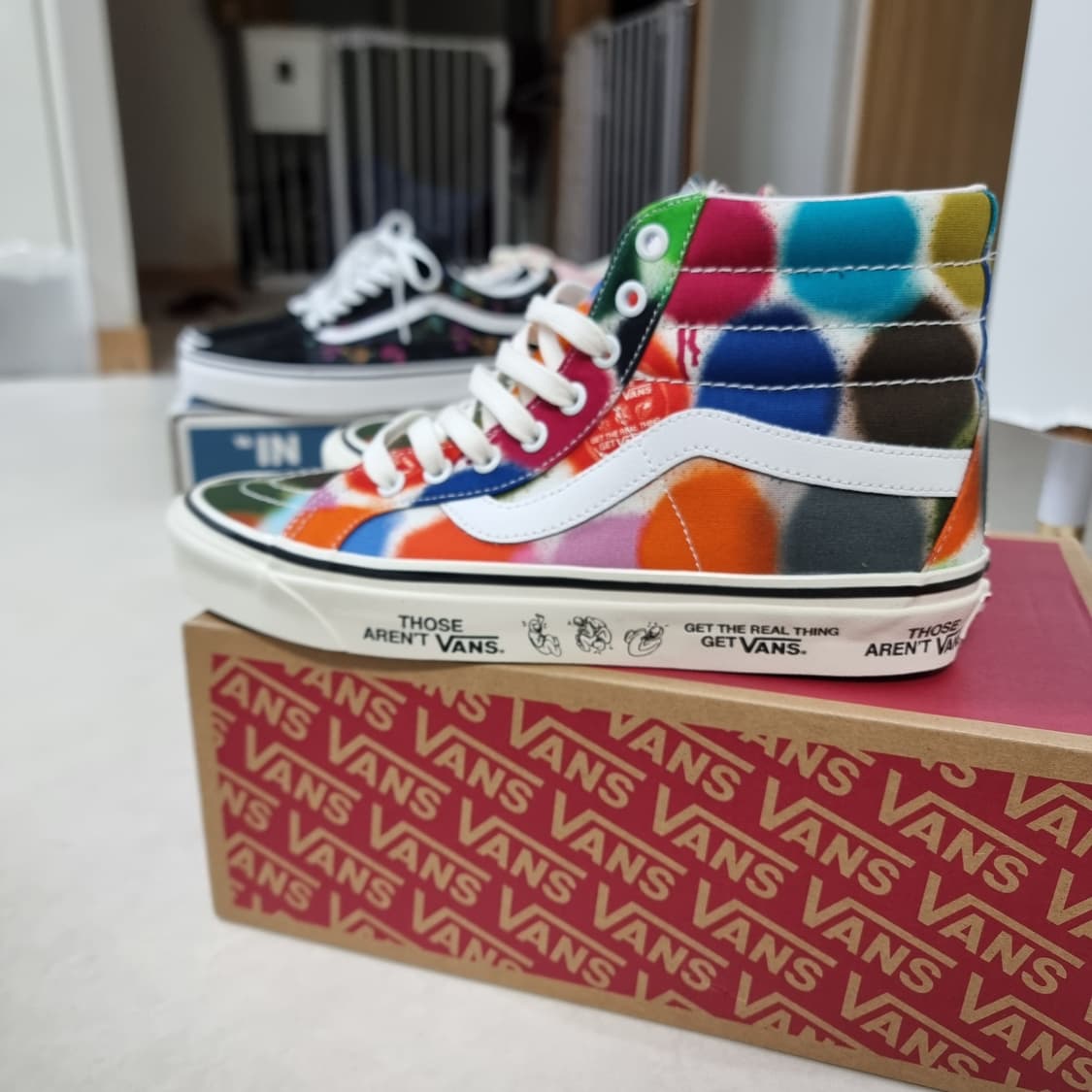 반스 스케이트 하이 멀티 컬러 새상품 상품이미지5
