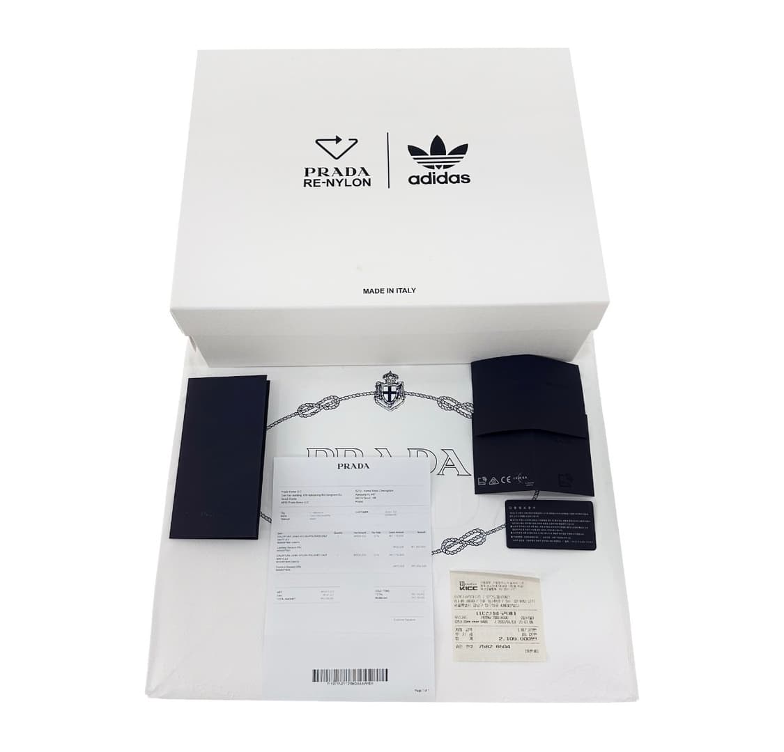 [8.5] Prada 아디다스 x 프라다 리나일론 컬렉션 로우 스니커즈 상품이미지10