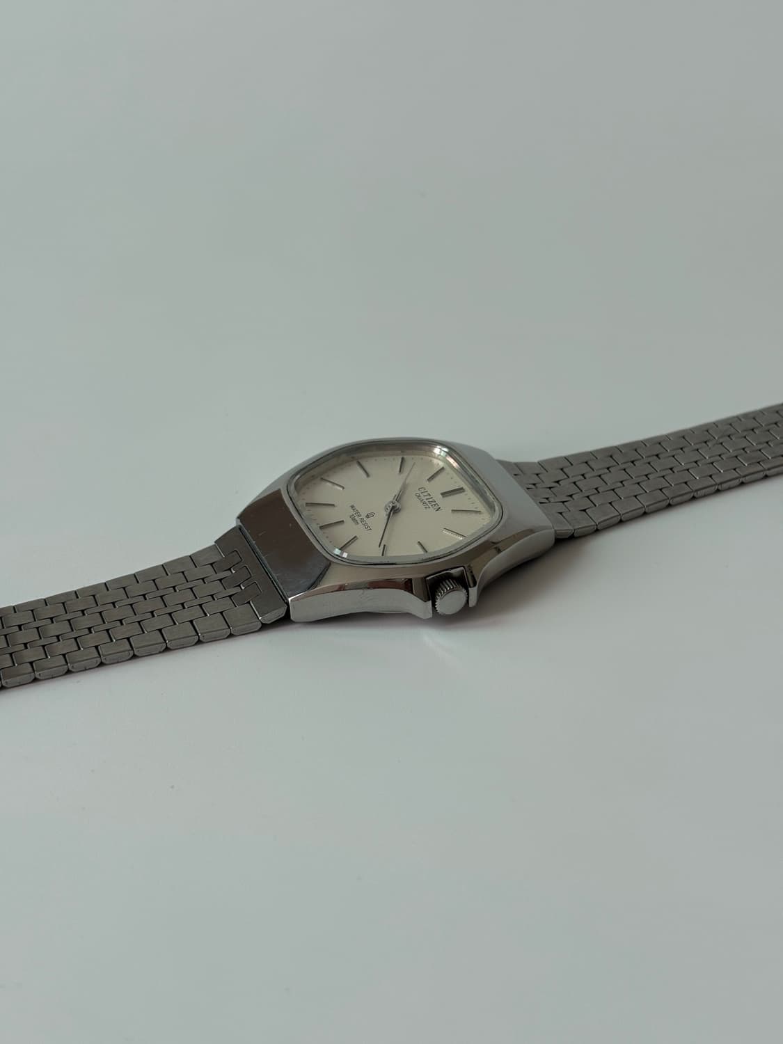 1980s CQ Stripe Dial Hexagon Quartz 상품이미지4